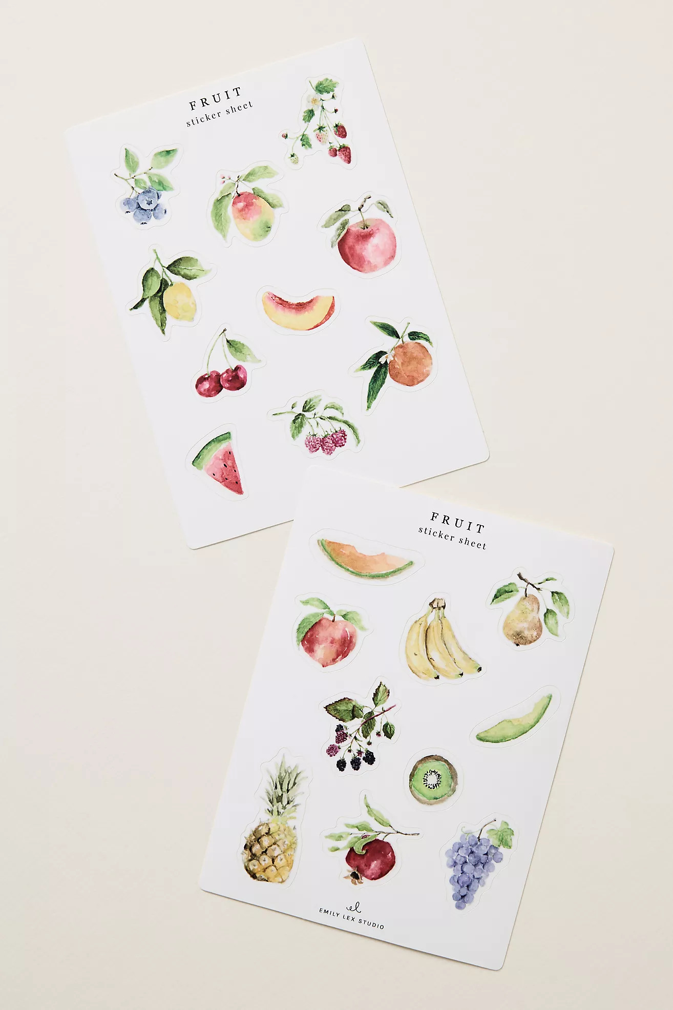 Emily Lex Studio Watercolor Stickers | Anthropologie (US)