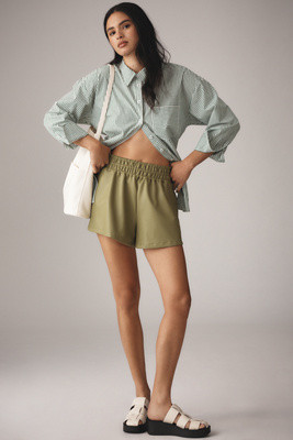 The Somerset Shorts: Faux Leather Edition | Anthropologie (US)