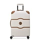 DELSEY Paris Chatelet Hardside Luggage with Spinner Wheels, Champagne White, Checked-Medium 24 In... | Amazon (US)