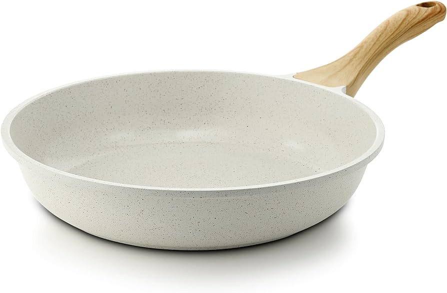 SENSARTE Nonstick Ceramic Frying Pan Skillet, 9.5 Inch Omelet Pan, Healthy Non Toxic Chef Pan, In... | Amazon (US)