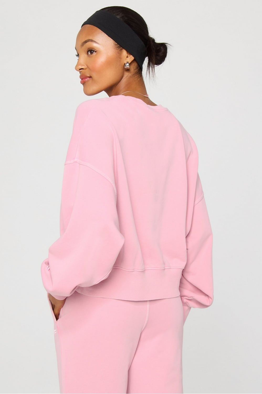 Year Round Terry Crew Neck Sweatshirt | Fabletics