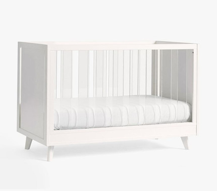 Sloan Acrylic Convertible Crib
