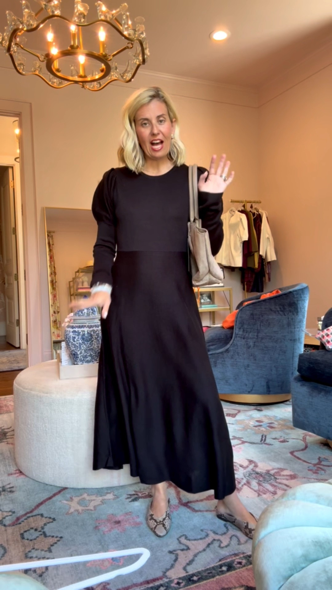 I will always love a sweater dress! They are so comfortable and oh so cute! I’m in a small dress & 8 shoes tts. 
*code Catherine20 at Allie + Bess
