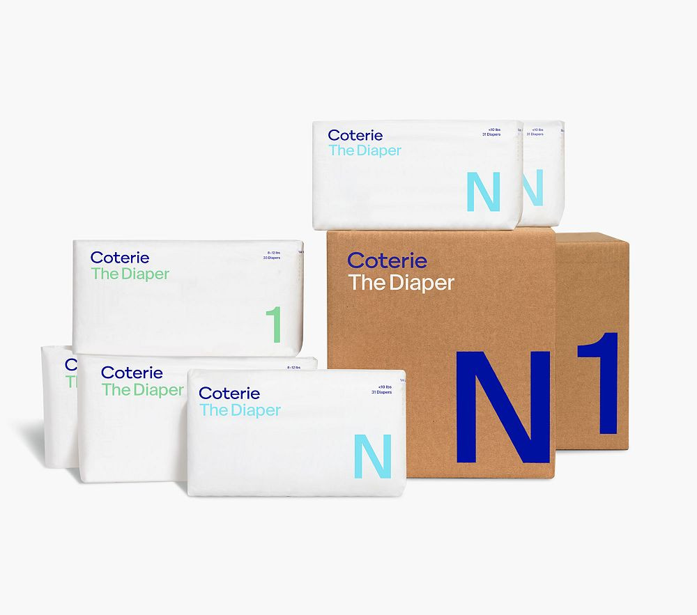Coterie Ultra Soft Diapers Newborn Bundle | Pottery Barn Kids