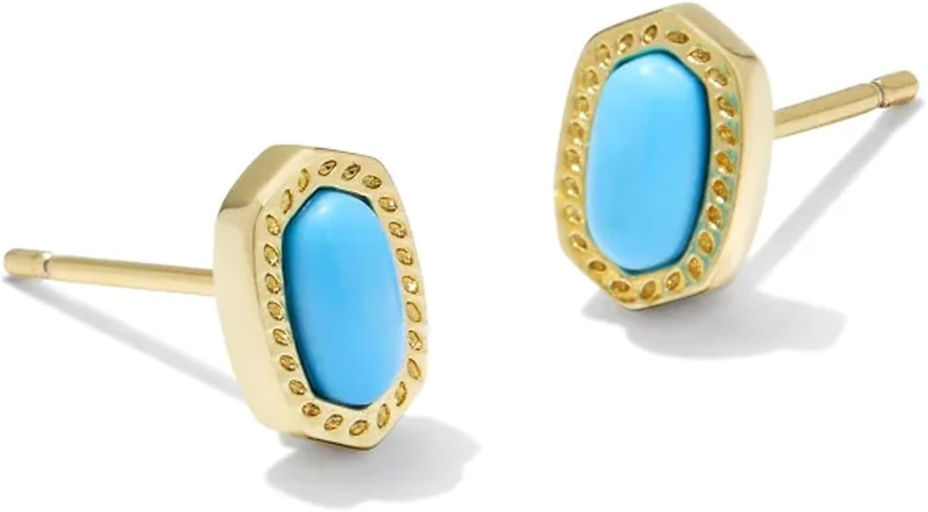 Kendra Scott Mini Ellie 14k Gold-Plated Stud Earrings, Fashion Jewelry for Women | Amazon (US)