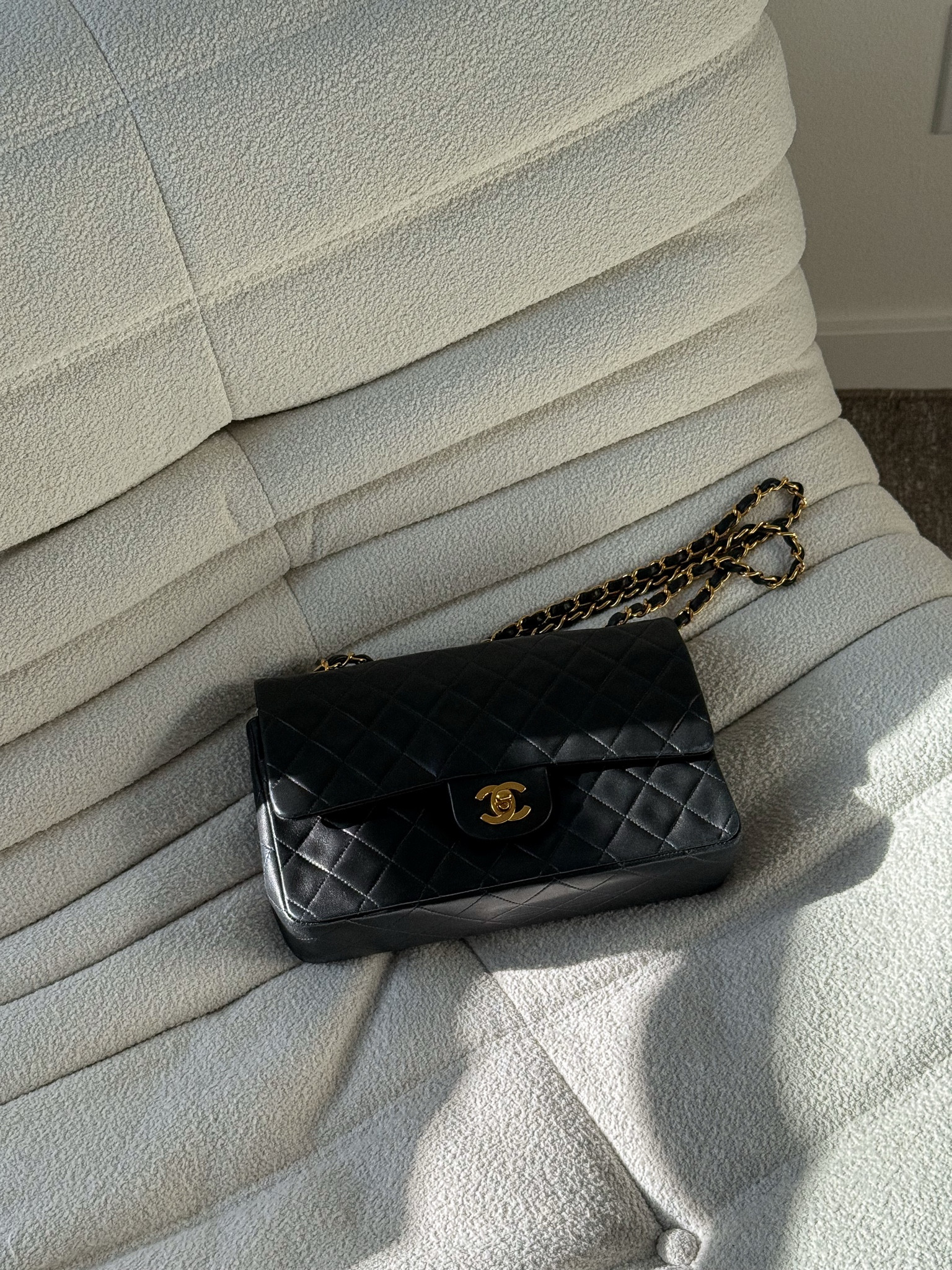 new vintage addition just in time for my birthday 🖤

vintage chanel, chanel double flap, designer bag, luxury fashion, birthday gift, timeless style, classic handbag, vintage luxury, fashion details, capsule wardrobe

#LTKgrwm #LTKdayinmylife