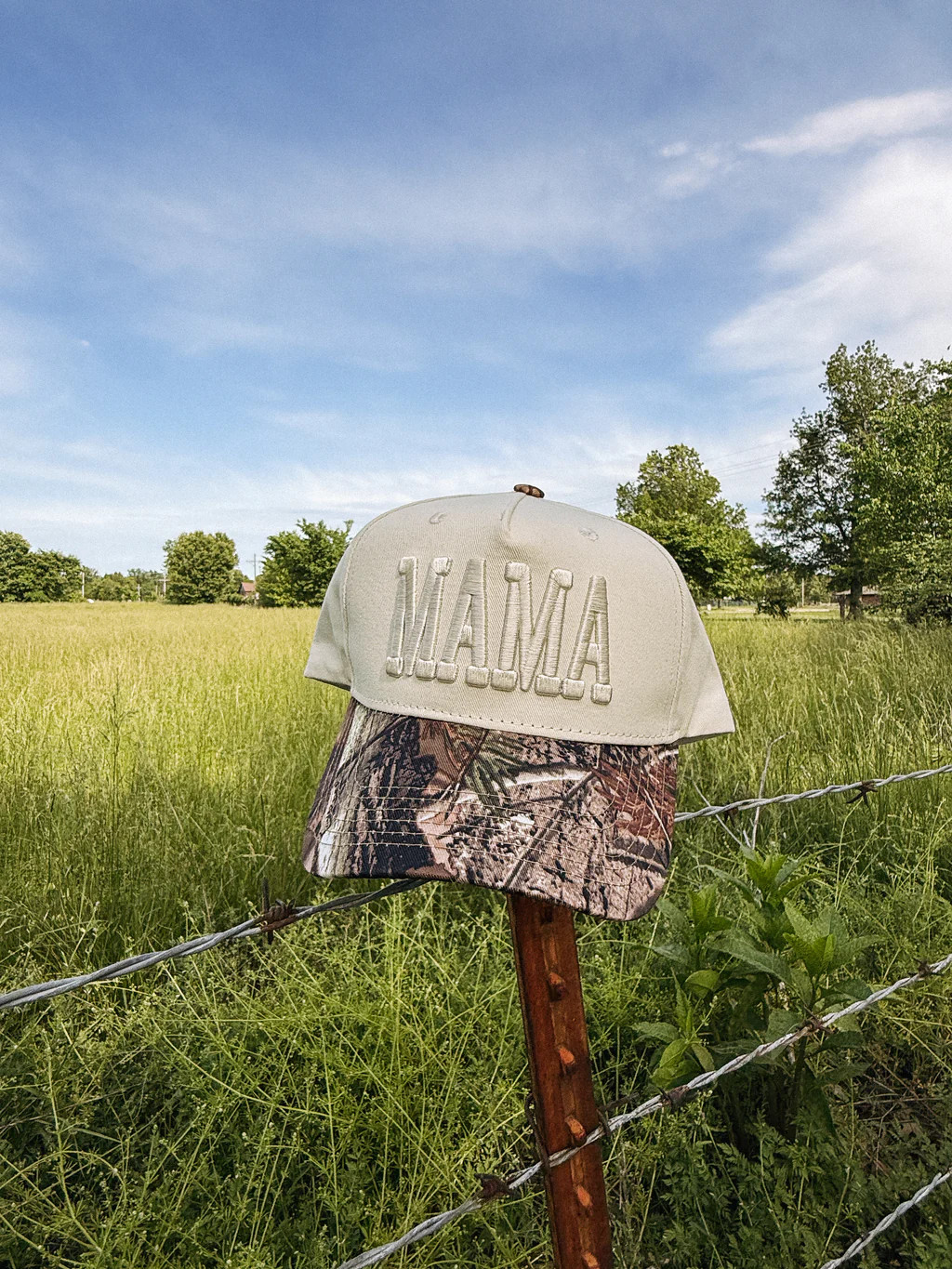 ETTA OG | mama puff trucker hat - camo | Etta+East