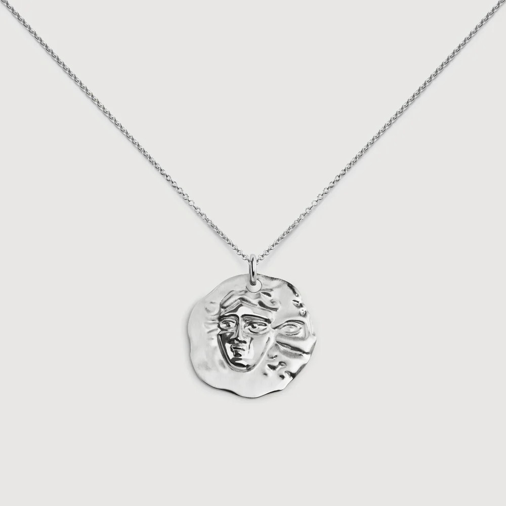 Sterling Silver Gemini Zodiac Chain Necklace | Monica Vinader (US)