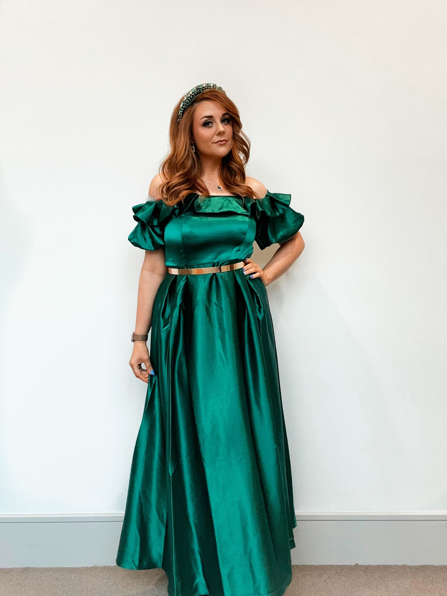 Green dress, ball gown, green ball gown, flowy dress, off the shoulder dress, long dress, occasion dress emerald green 

#LTKcurves #LTKeurope #LTKwedding