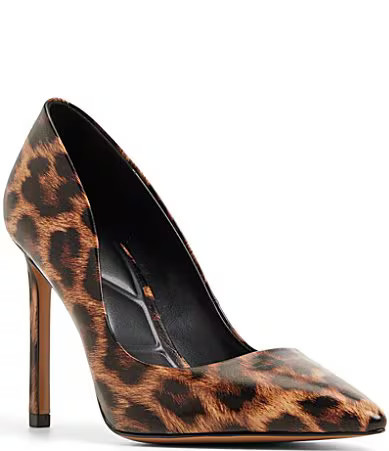 ALDO Lala Leopard Print Pointed Toe Dress Pumps - 11 | Dillard's