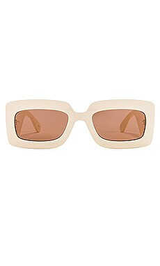 Gucci Matelasse Rectangular Icon in Ivory & Brown from Revolve.com | Revolve Clothing (Global)
