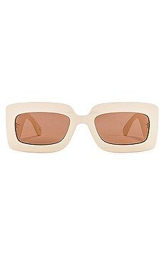 Gucci Matelasse Rectangular Icon in Ivory & Brown from Revolve.com | Revolve Clothing (Global)