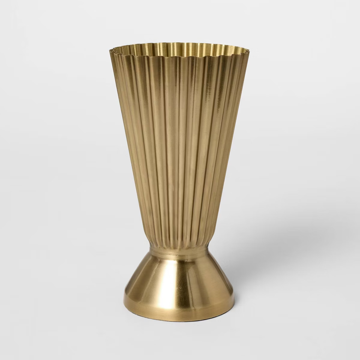 Antiqued Metal Trophy Vase - Threshold™ designed with Studio McGee | Target