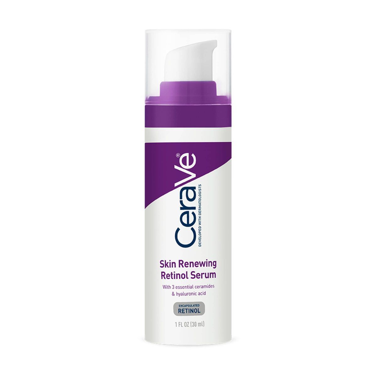 CeraVe Skin Renewing Retinol Face Serum for Fine Lines and Wrinkles - 1oz | Target