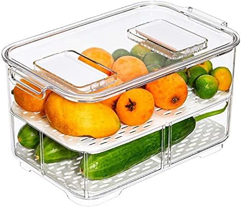 blitzlabs Vegetable Fruit Storage Containers Fresh Container Produce Saver Organizer Keeper Bins ... | Amazon (US)