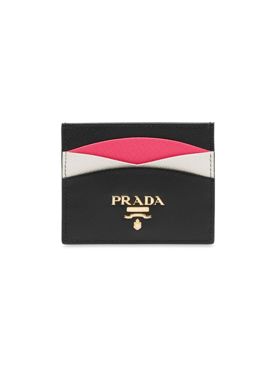Saffiano Leather Card Holder | Saks Fifth Avenue