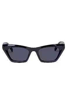 AIRE Capricornus Sunglasses in Black from Revolve.com | Revolve Clothing (Global)