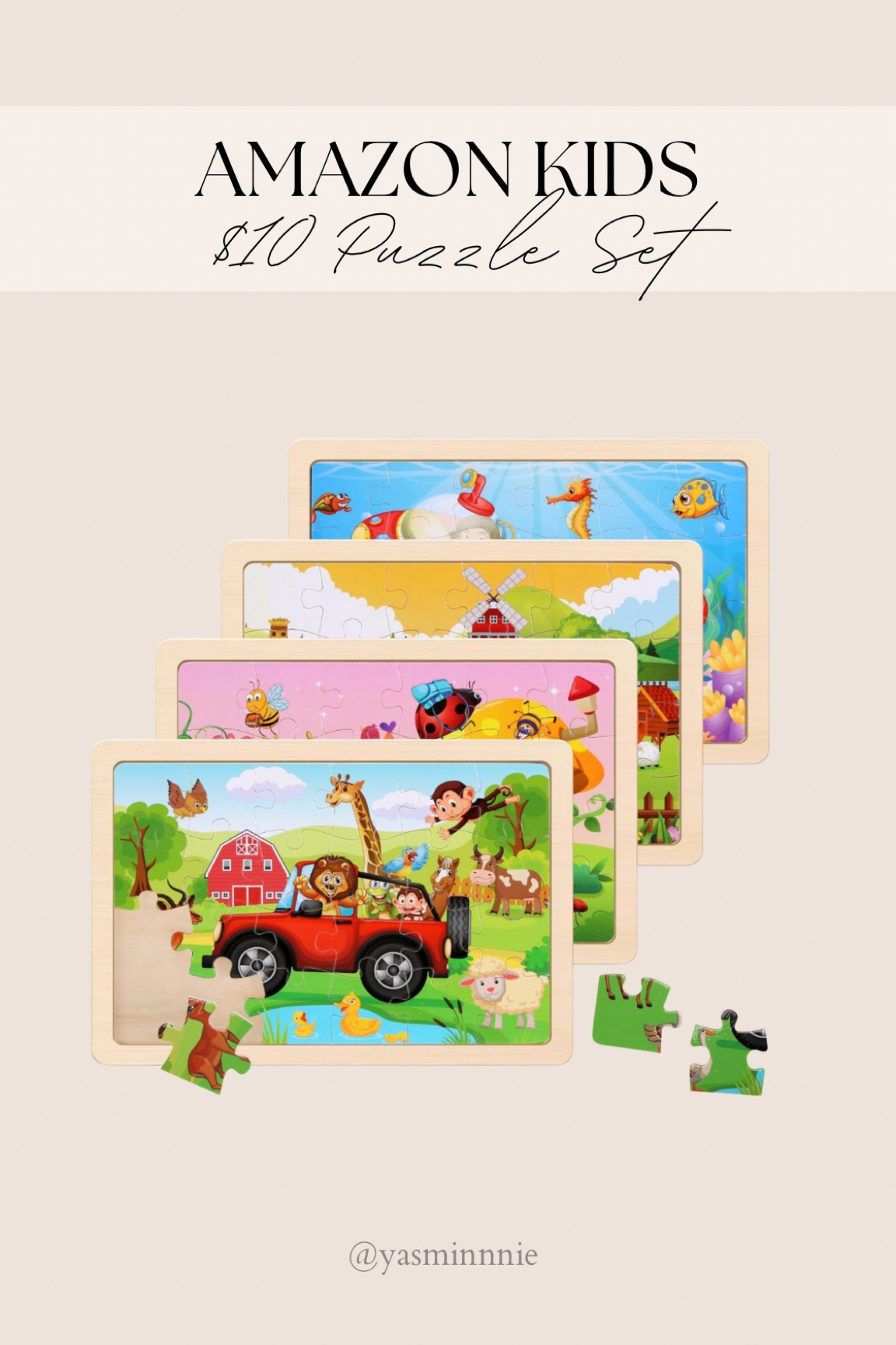 My toddler loves them! 

Puzzle, Amazon, kids, toddlers, gifts, ideas, finds, Montessori, playroom, toy rotation, affordable, mom, children, boys, girls

#LTKfamily #LTKkids #LTKGiftGuide