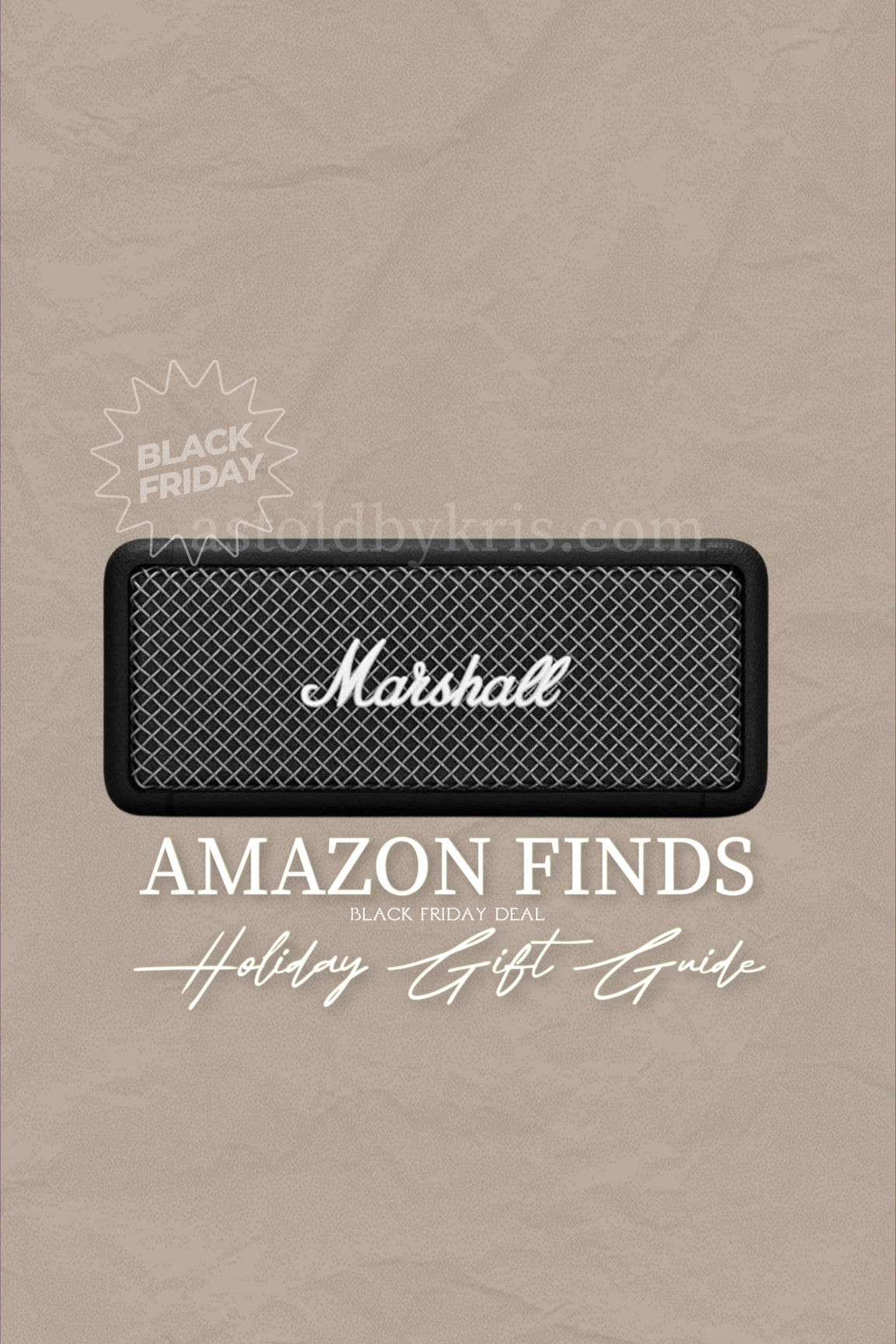 Gift Ideas from Amazons Black Friday Sale! ✨ Marshall Speaker

#LTKGiftGuide #LTKHoliday #LTKsalealert