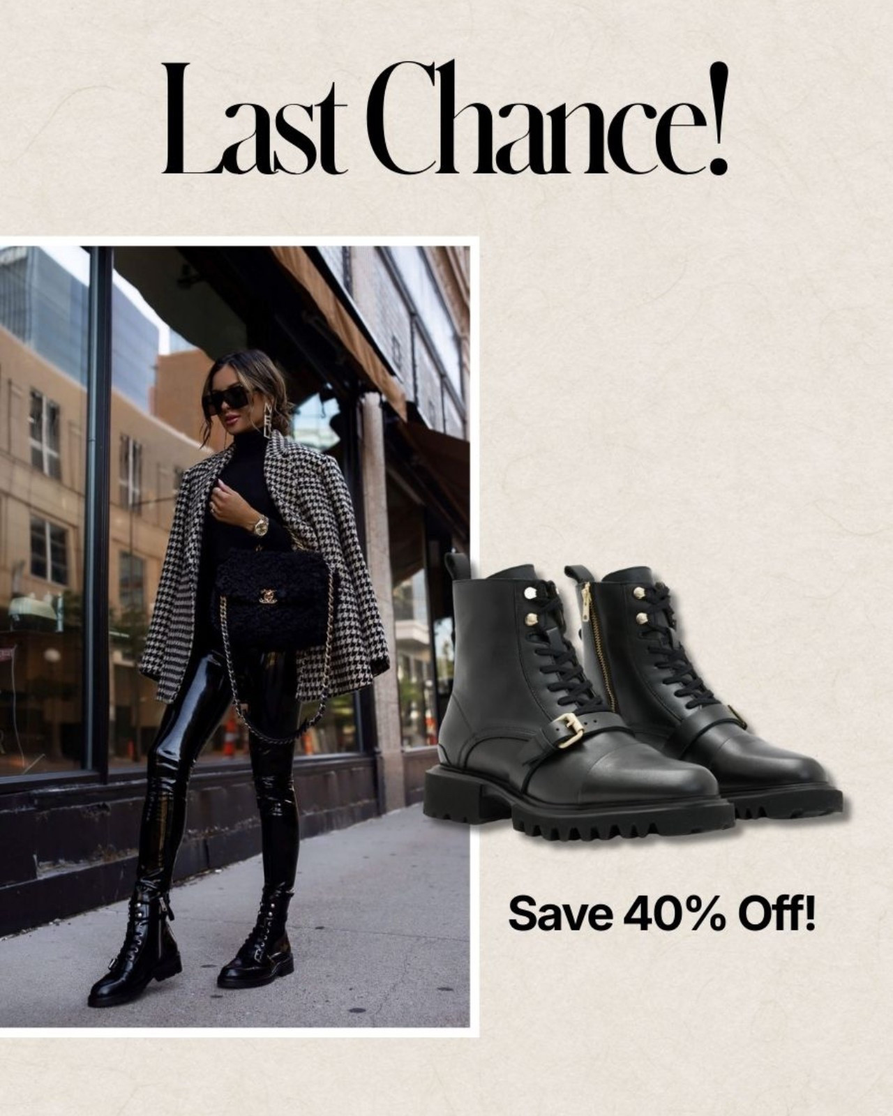 Nordstrom winter sale picks
AllSaints combat boots on sale for 40% off and under $150

#LTKSaleAlert #LTKootd #LTKSeasonal