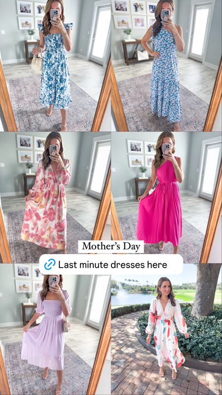 Last minute Mother’s Day dresses! Wearing smallest size each. Baby shower dresses. Party dresses. Wedding shower dresses. Summer dresses. Wedding guest dresses. Spring dresses. 

#LTKParties #LTKTravel #LTKWedding