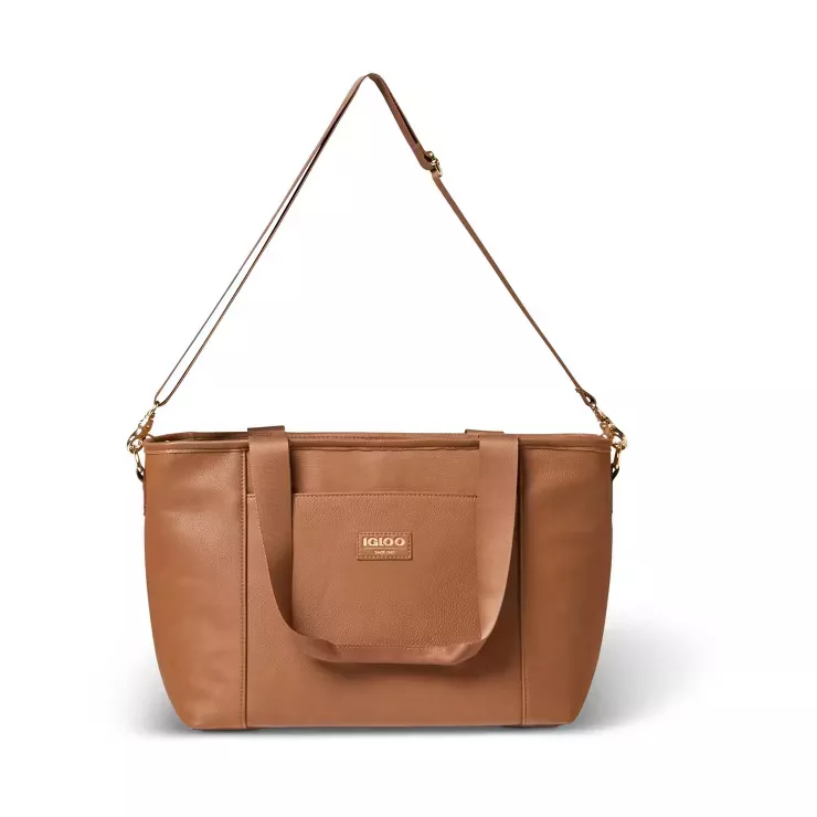 Igloo Luxe Tote Cooler Bag - Cognac curated on LTK