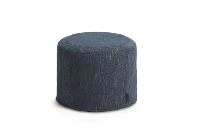 Squattoman Insert & Cover - Vintage Blue Rained Chenille | Lovesac