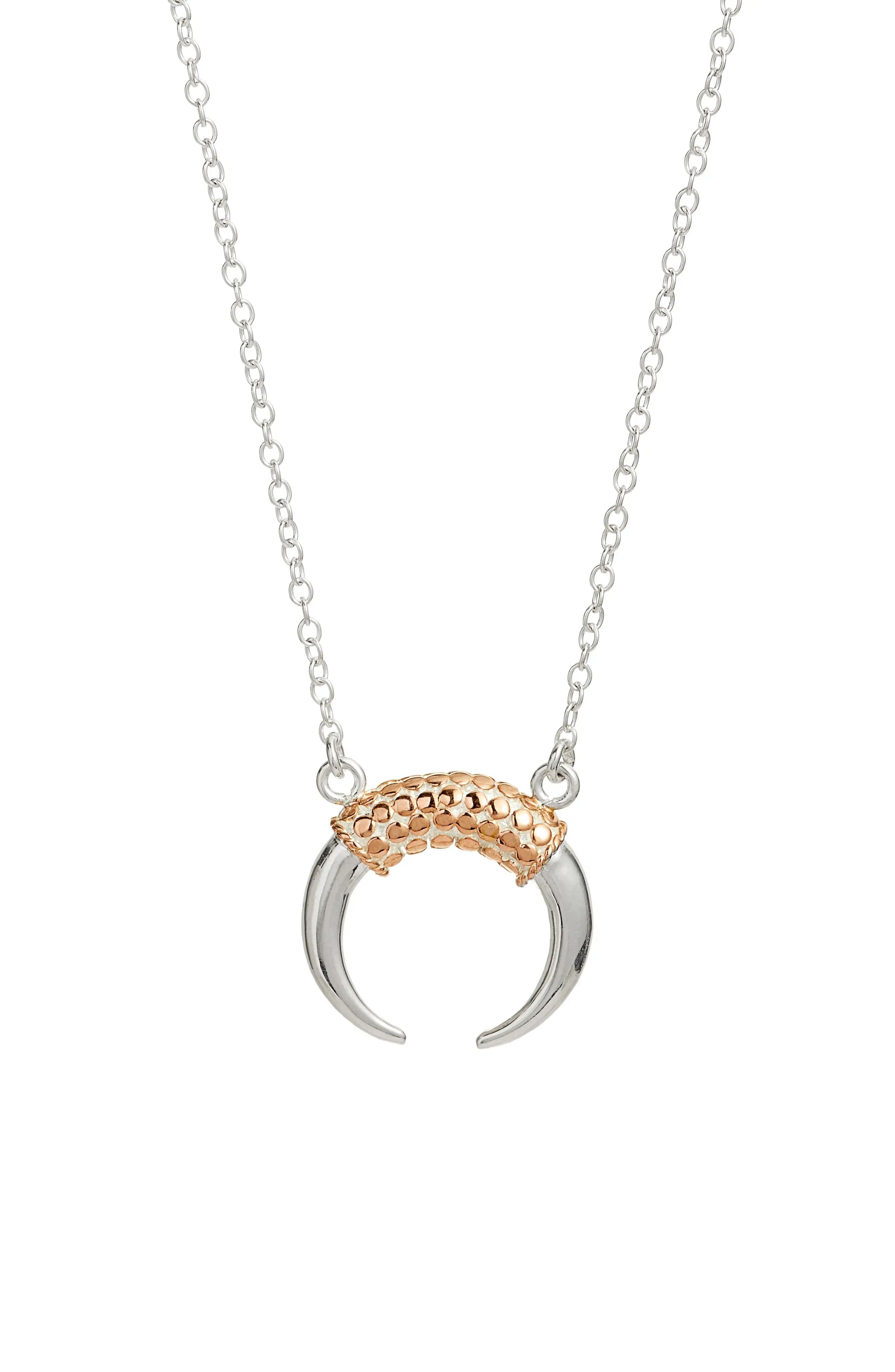 Anna Beck Rose Gold Horn Necklace | Nordstrom