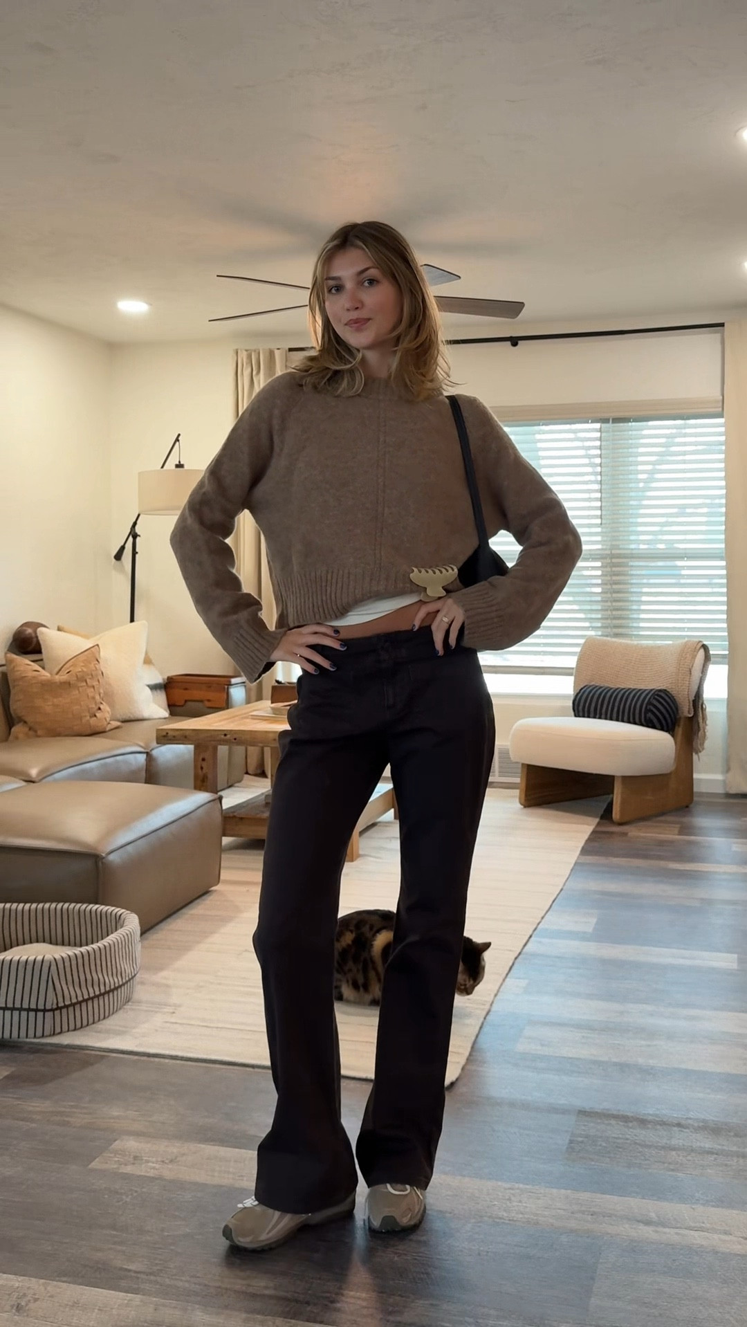 sweater is old sezane