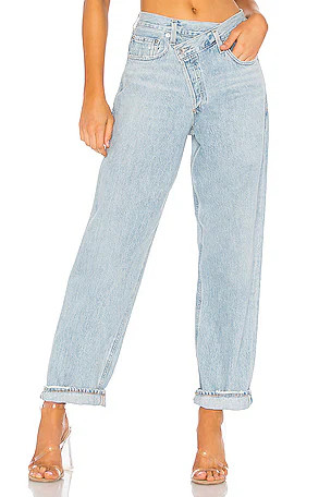 Criss Cross Upsized Jean | Revolve Clothing (Global)