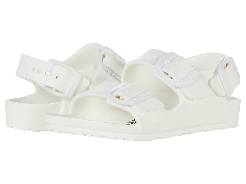 Birkenstock Kids Milano EVA Essentials (Toddler/Little Kid/Big Kid) Kid's Shoes White EVA: EU 29 (US 11-11.5 Little Kid) Narrow | Zappos.com