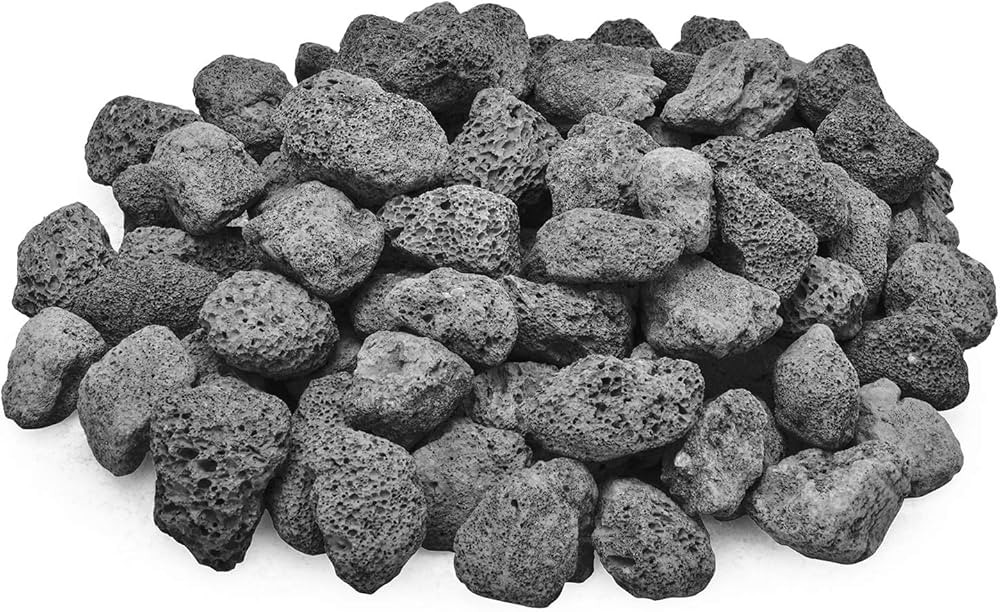 Skyflame 10LB Lava Rocks for Fire Pits, Fire Tables, Fireplaces, Garden Landscaping Decoration, I... | Amazon (US)