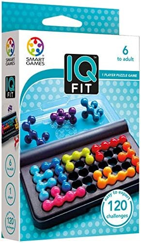 Smart Games - IQ Fit, Puzzle Game with 120 Challenges, 6+ Years | Amazon (UK)