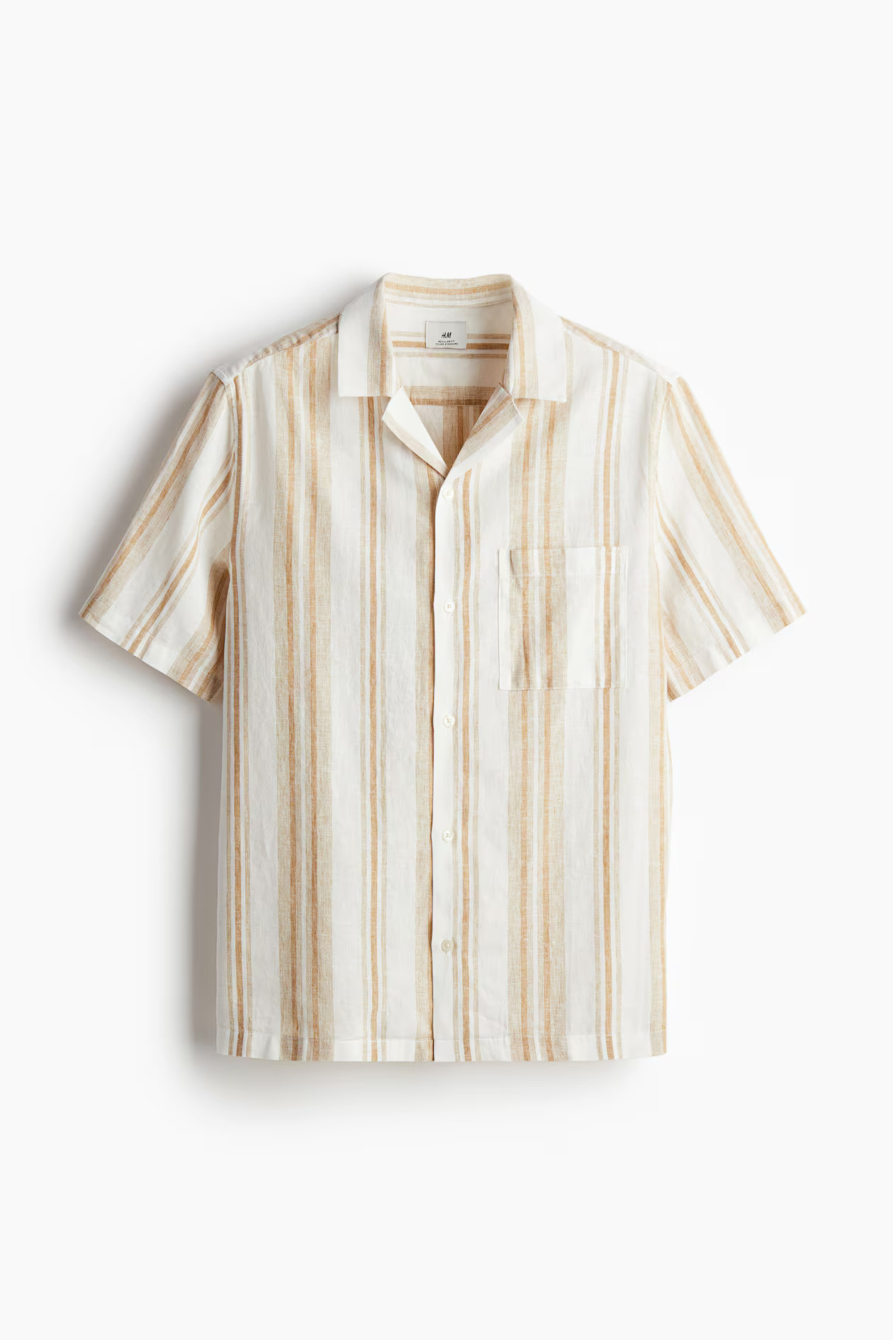 Regular Fit Linen-blend Resort Shirt | H&M (US + CA)