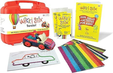Arts and Crafts for Kids, Scrapbooking Kit, Non-Toxic, Waxed Yarn, Fidget Toy, Reusable Molding a... | Amazon (US)