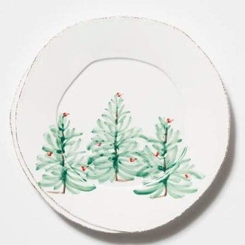 Vietri Lastra Holiday European Dinner Plate | Amazon (US)