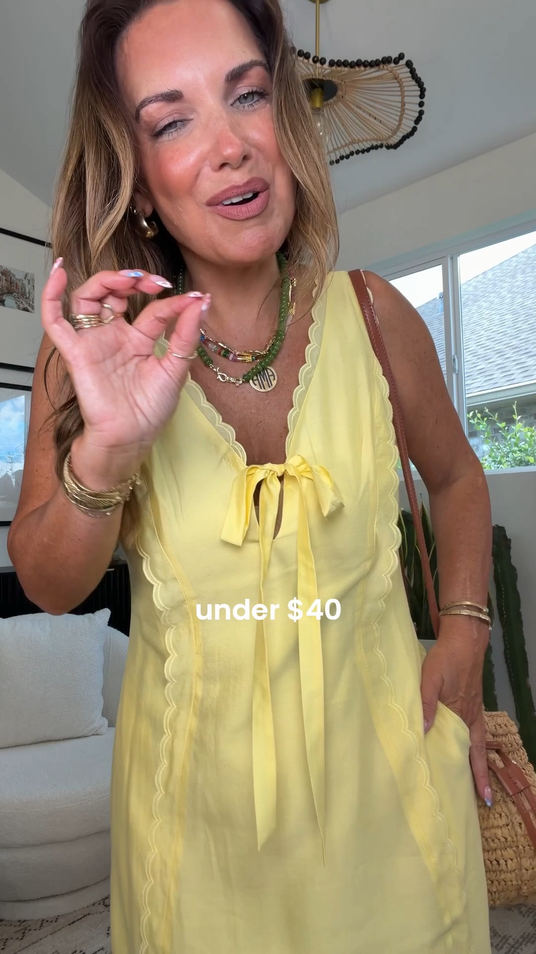 Walmart did it again!! 
Wearing a size 6. Fits TTS. 

#summerdress #summeroutfit

#LTKootd #LTKOver40 #LTKPetite