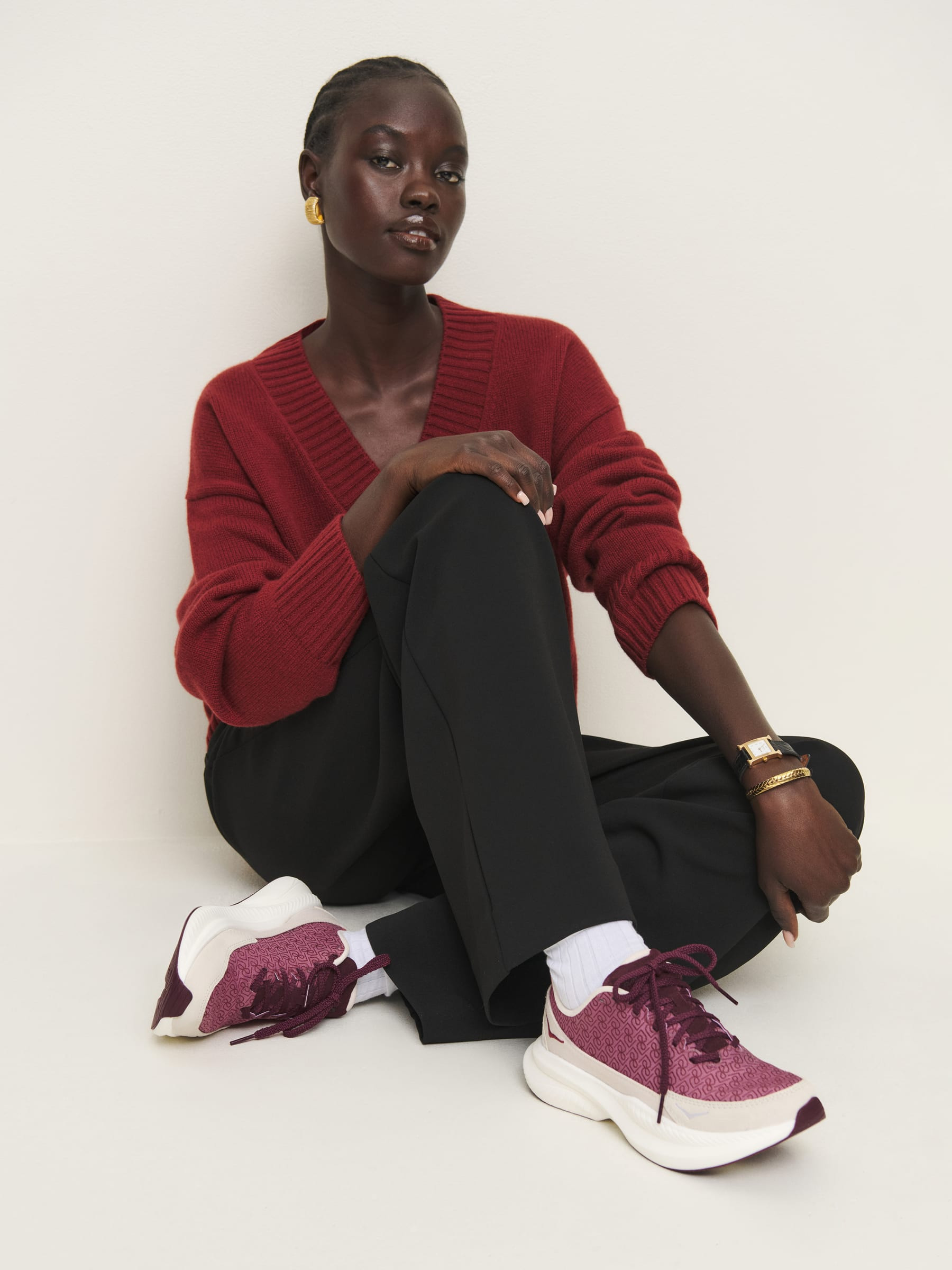 HOKA x Reformation Mach 6 LS Monogram | Reformation (Global)