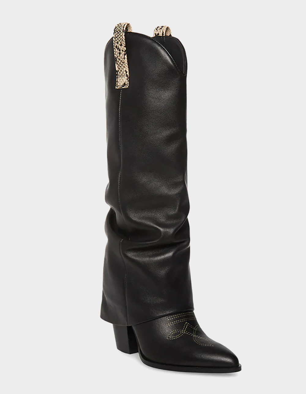 STEVE MADDEN Lassy Fold Over Western Womens Boots | Tillys
