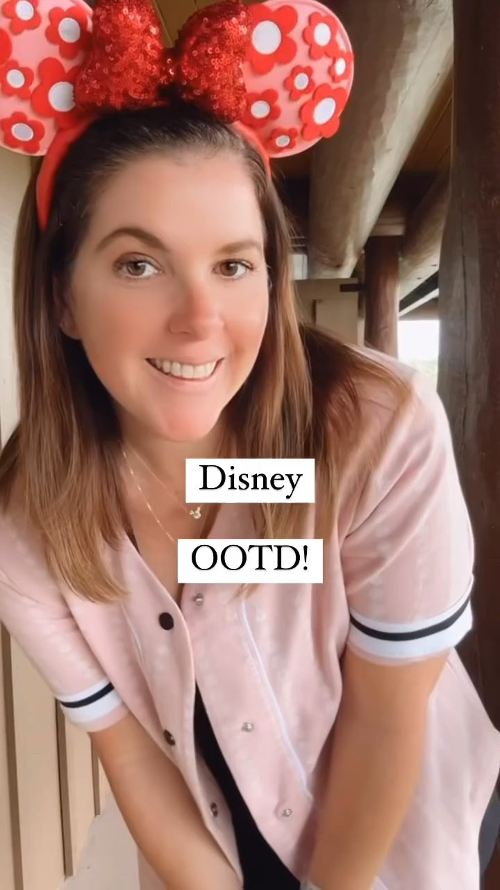 Another Disney OOTD, another Disney baseball jersey! I was definitely channeling my inner Princess and this park day look turned out to be so cute! 

#LTKWatchNow #LTKStyleTip #LTKTravel