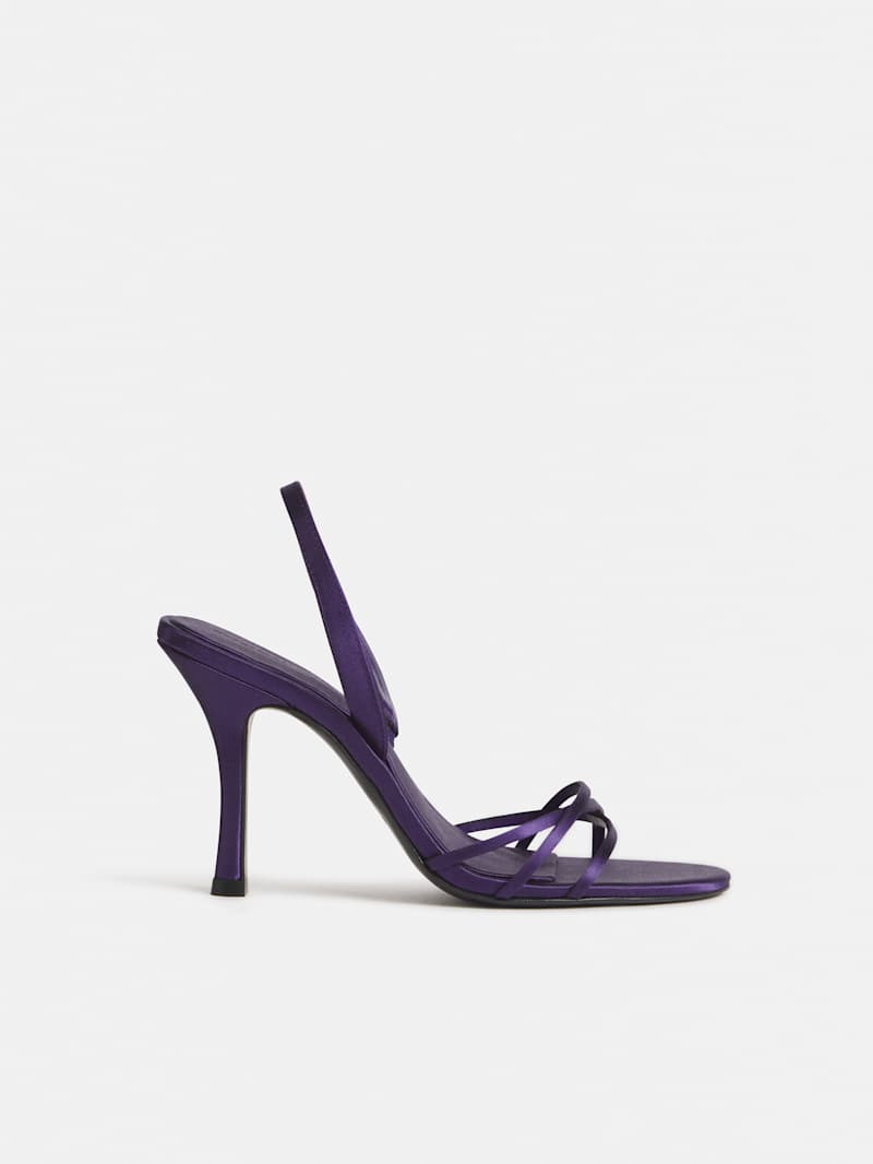 Reformation Nash Heeled Sandal Purple 6 | Reformation (Global)