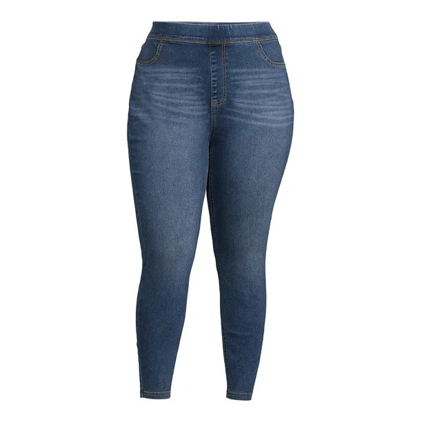 Terra & Sky Women's Plus Size Jeggings - Walmart.com | Walmart (US)
