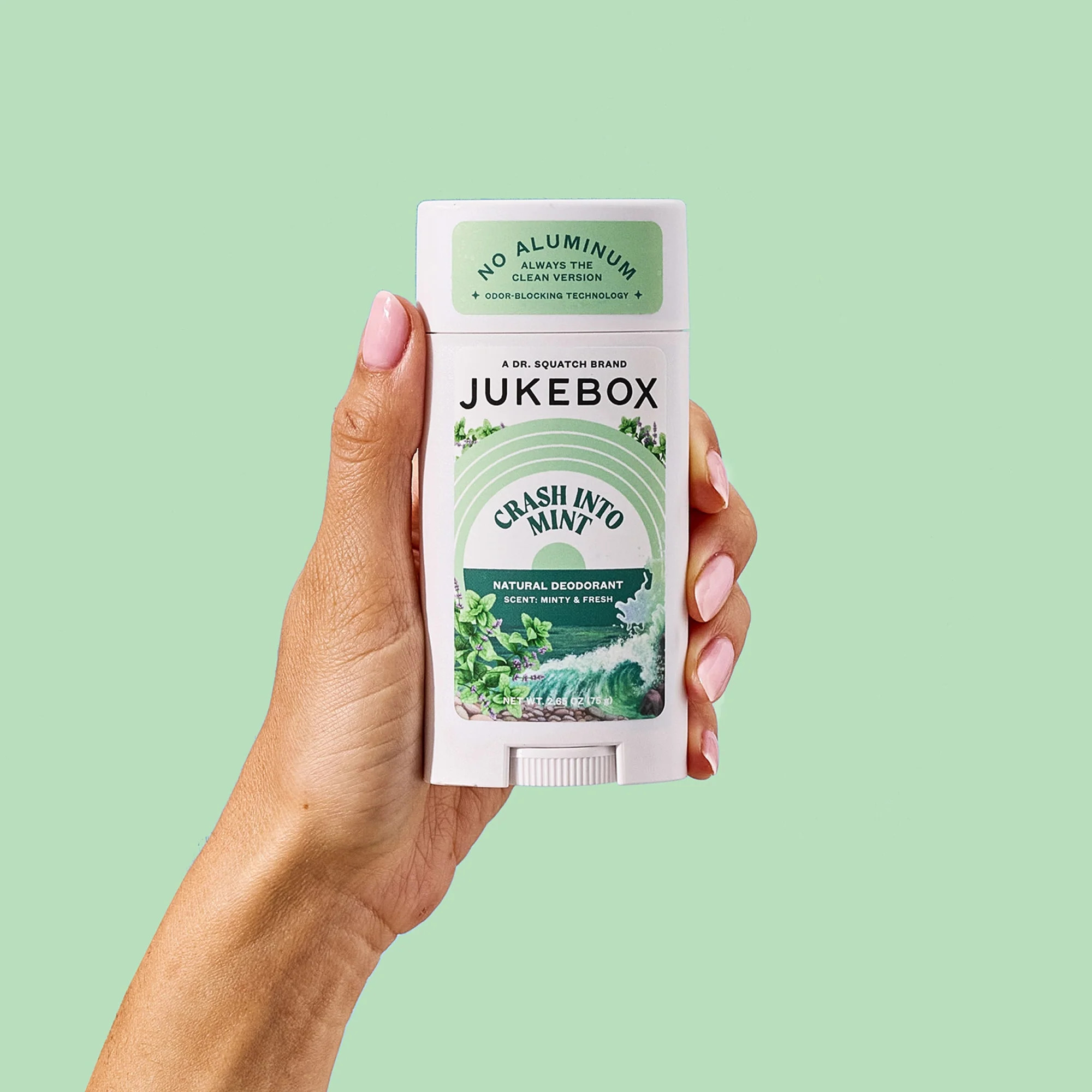 Crash Into Mint Deodorant | Jukebox