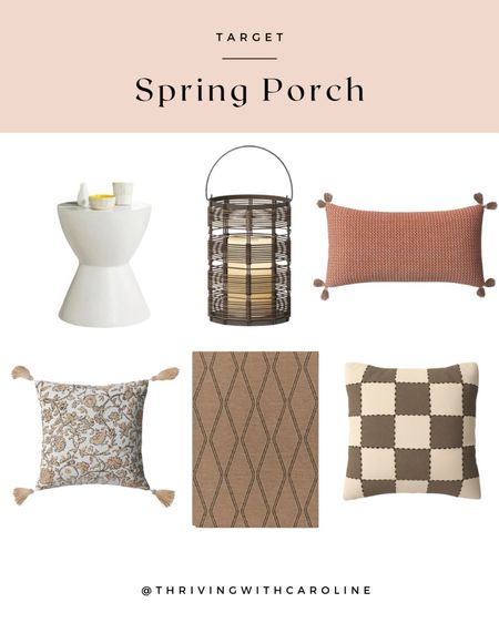 Cute items for your porch this spring from Target!

#LTKU #LTKhome #LTKSeasonal
