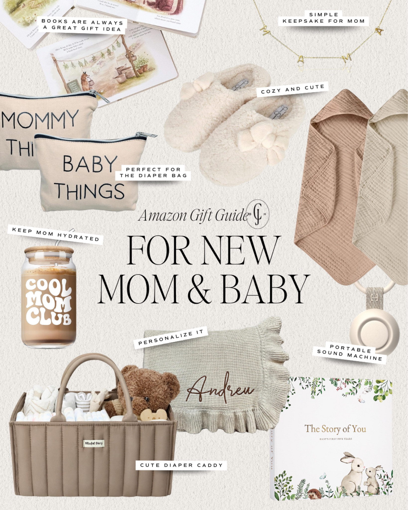 Great gift ideas for a new mom and her baby, all from @amazon #amazonfinds

#LTKBaby #LTKGiftGuide