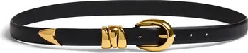 Madewell Chunky Metal Leather Belt | Nordstrom | Nordstrom