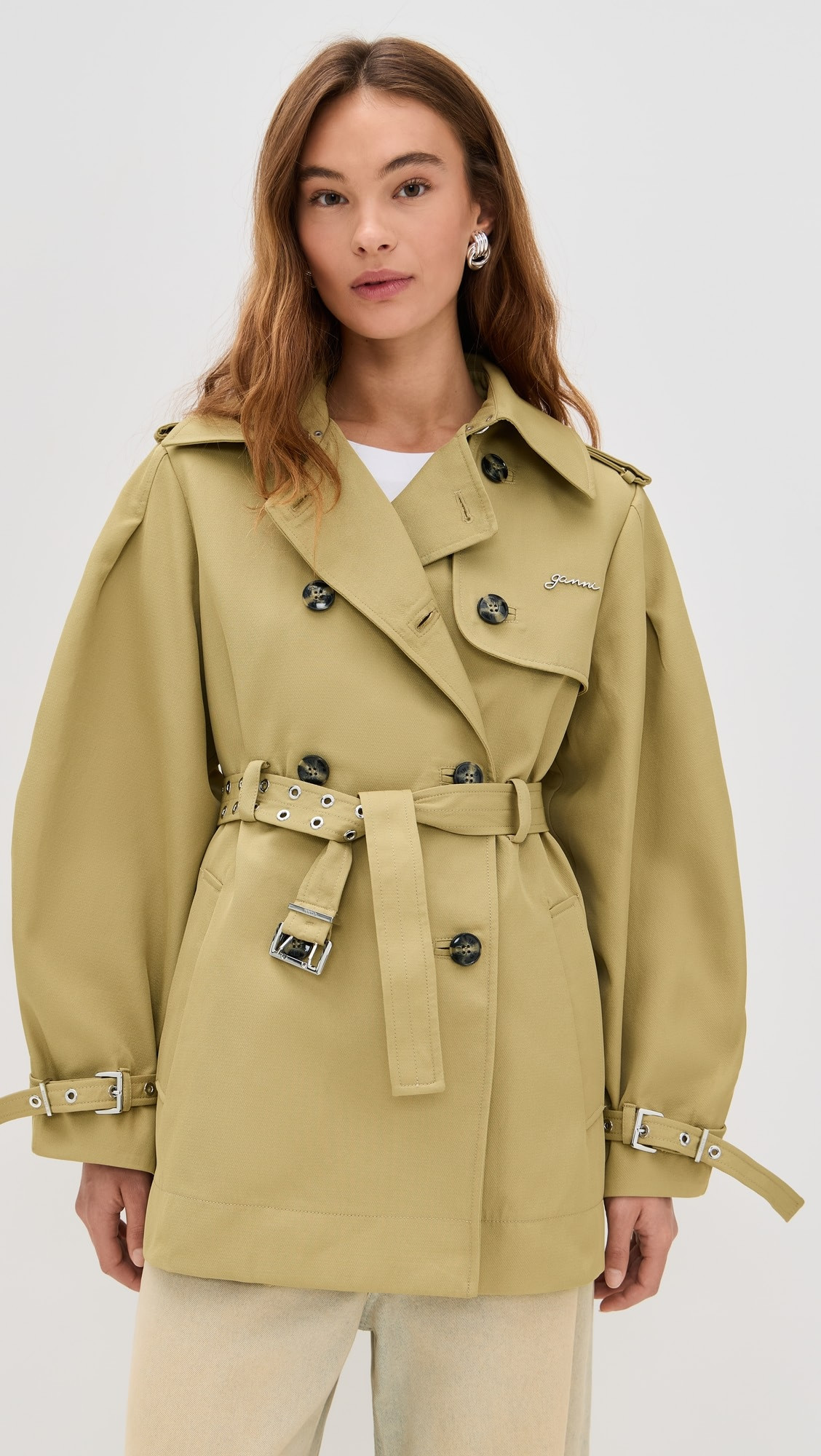Heavy Twill Midi Trench Coat | Shopbop