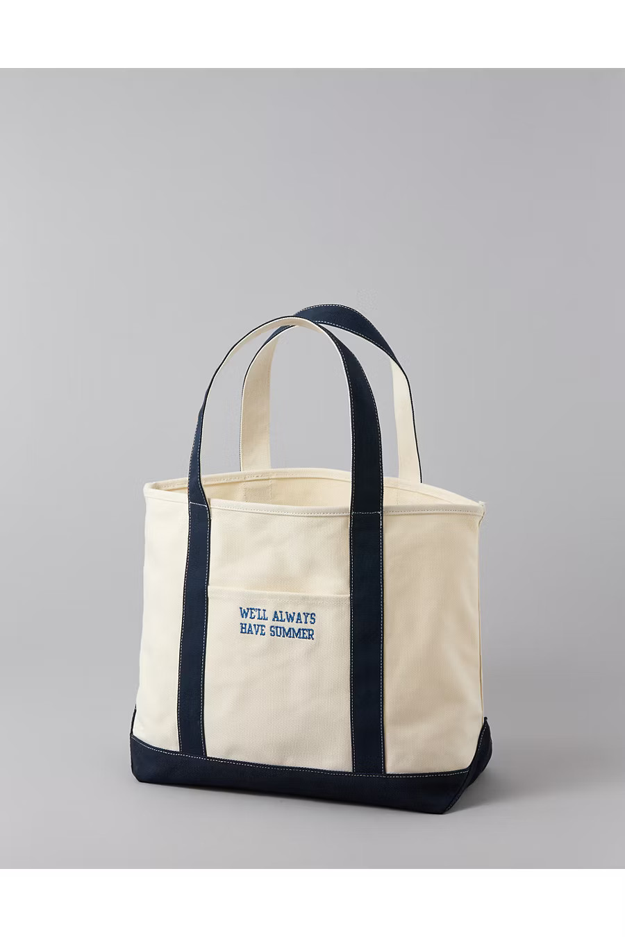 AE x The Summer I Turned Pretty Canvas Tote Bag Women's Natural One Size | American Eagle Outfitters (US & CA)