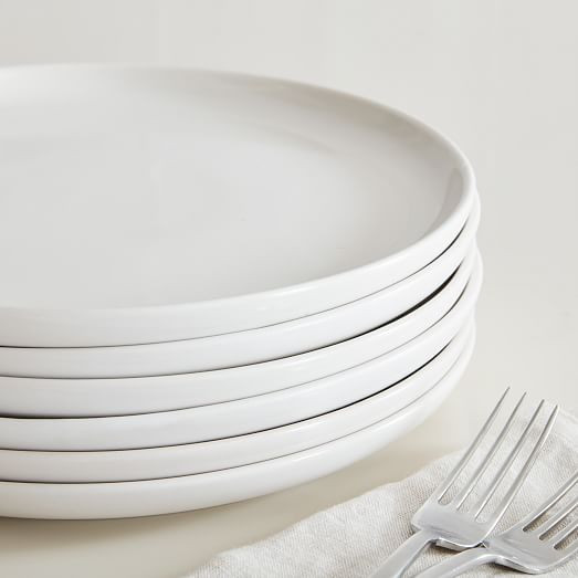 Coupe Stoneware Dinner Plates (Set of 6) | West Elm (US)