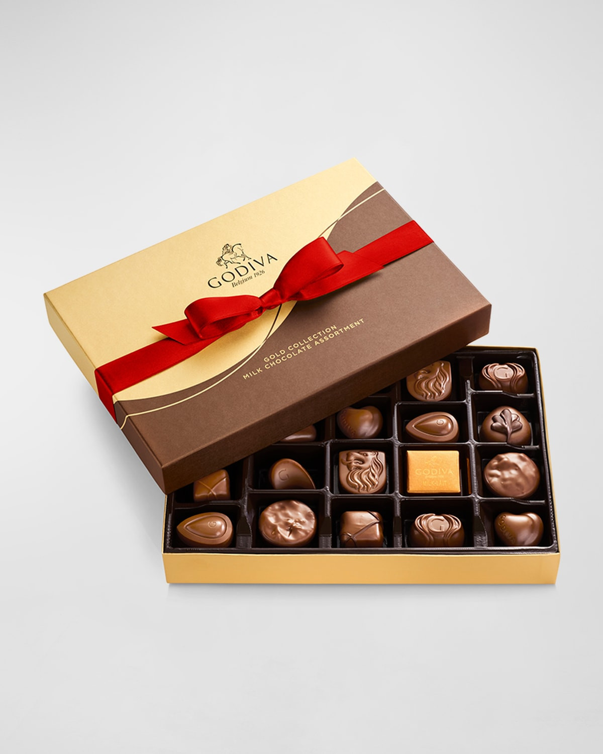 22-Piece Holiday Milk Chocolate Gift Box | Neiman Marcus
